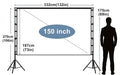 Projector screen 12ft