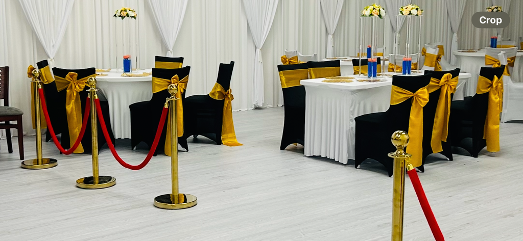 Chair Sashes Gold ea.