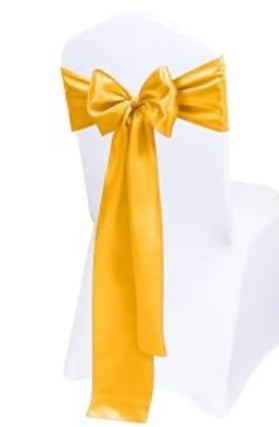 Chair Sashes Gold ea.