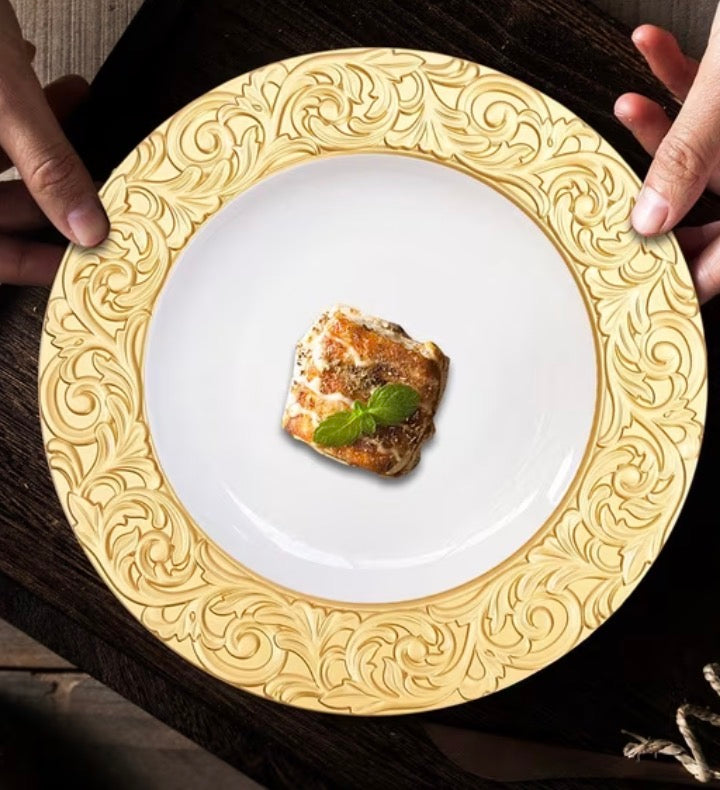 Charger plates