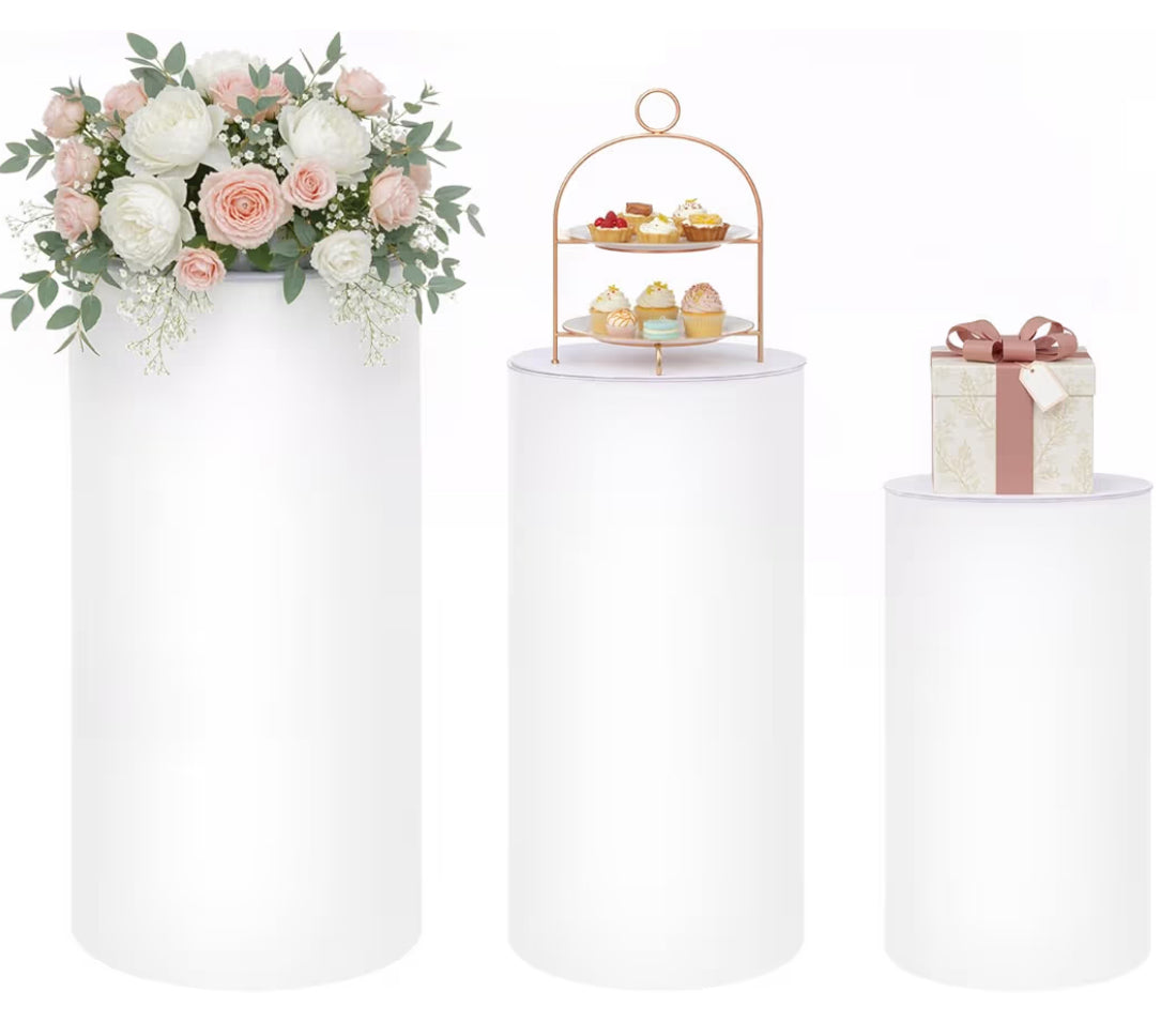 Pedestal/cake stand 3-pc set