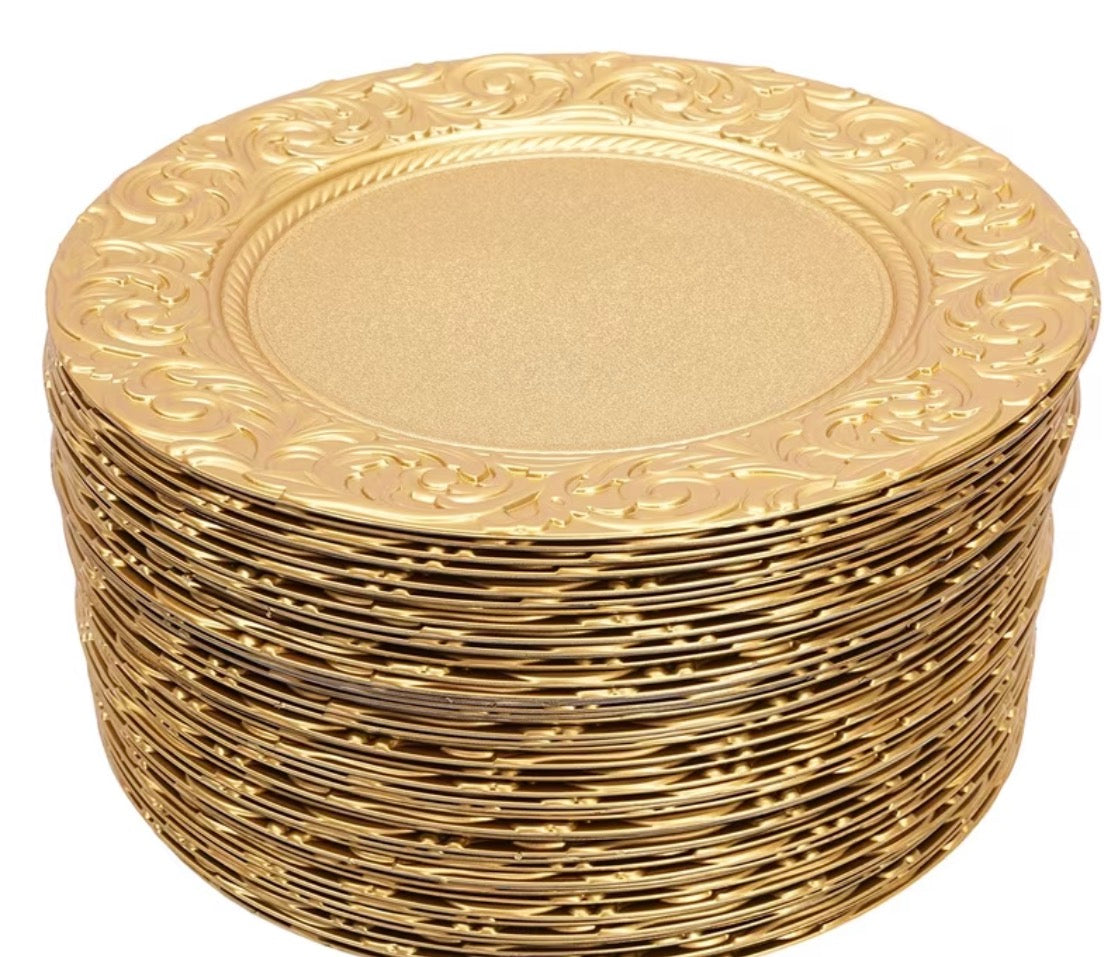Charger plates
