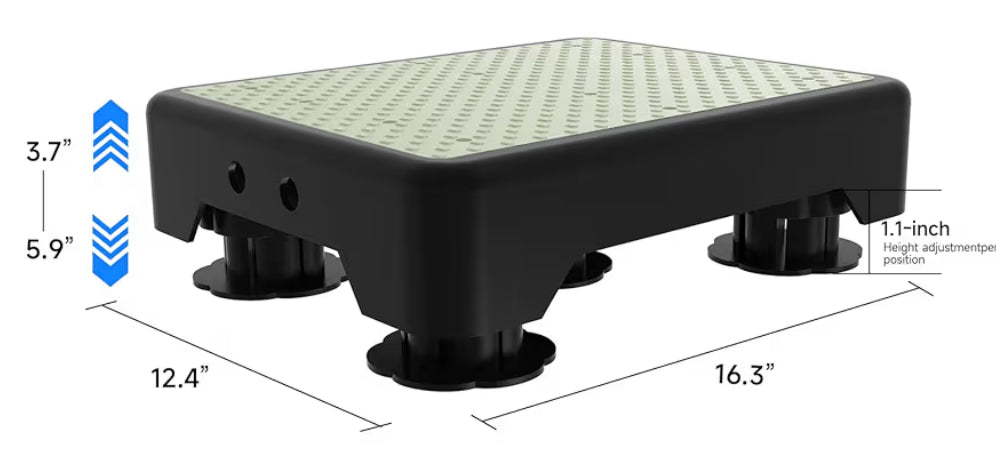 Adjustable stool for stage
