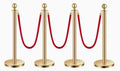 Stanchion post - Gold (4post 3 rope) set