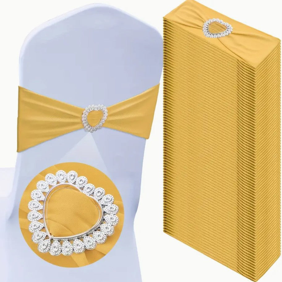 Chair Sashes Gold ea.